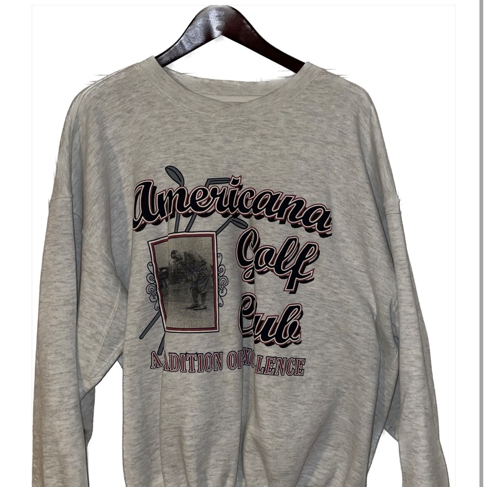 Vintage Golf Crewneck XL Americana Golf Club